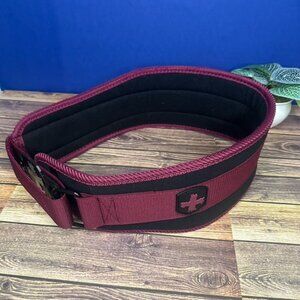 NWOT Harbinger Foam Core Belt 4.5" for Lifting Size Large (Merlot)